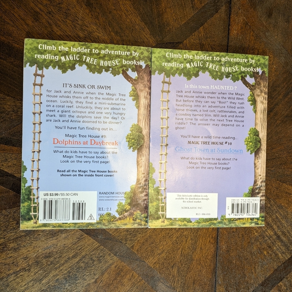 Magic Tree House Books Lot #1–10 Mary Pope Osborne Early Chapter Books Set Kids - Picture 7 of 10